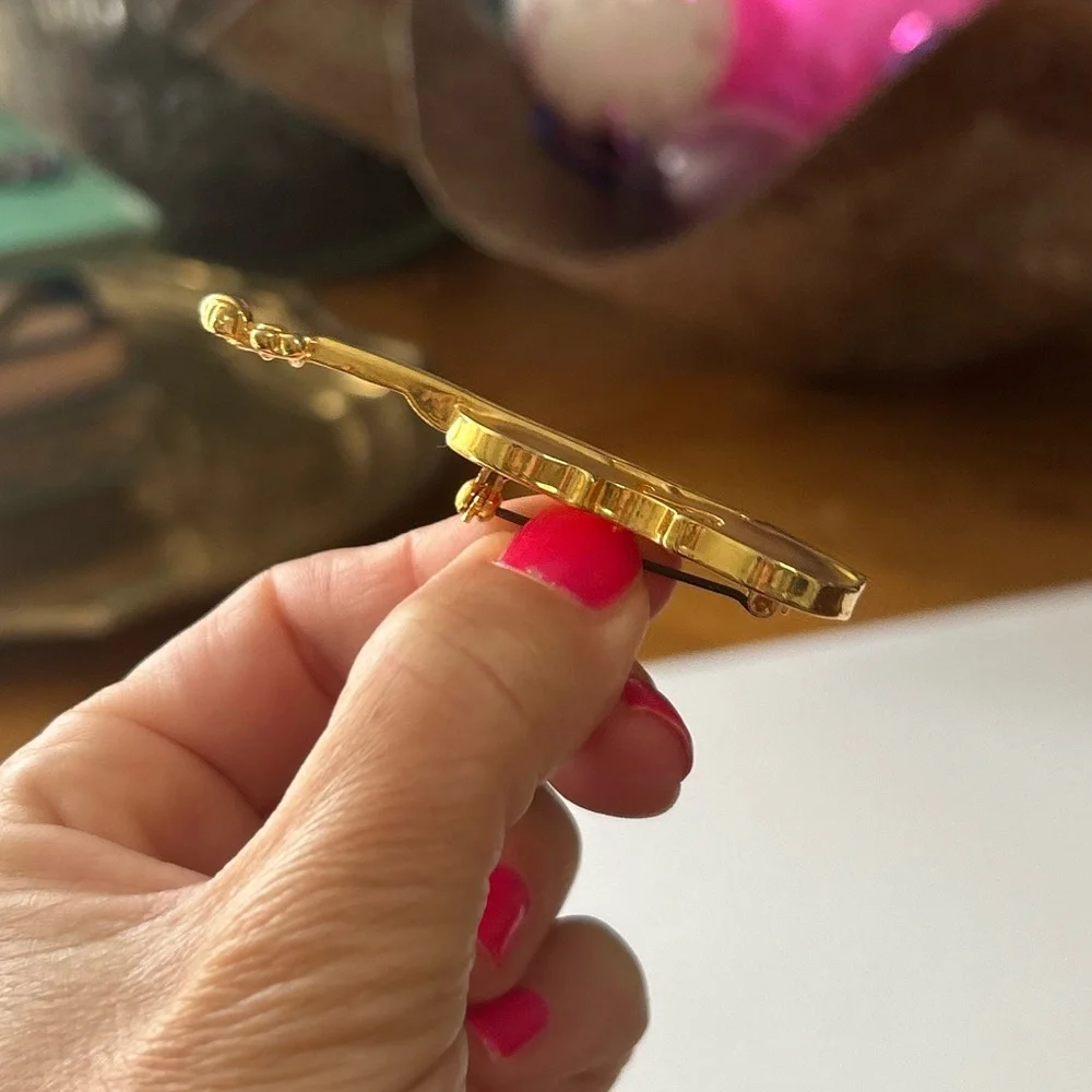 Vintage Bass Brooch